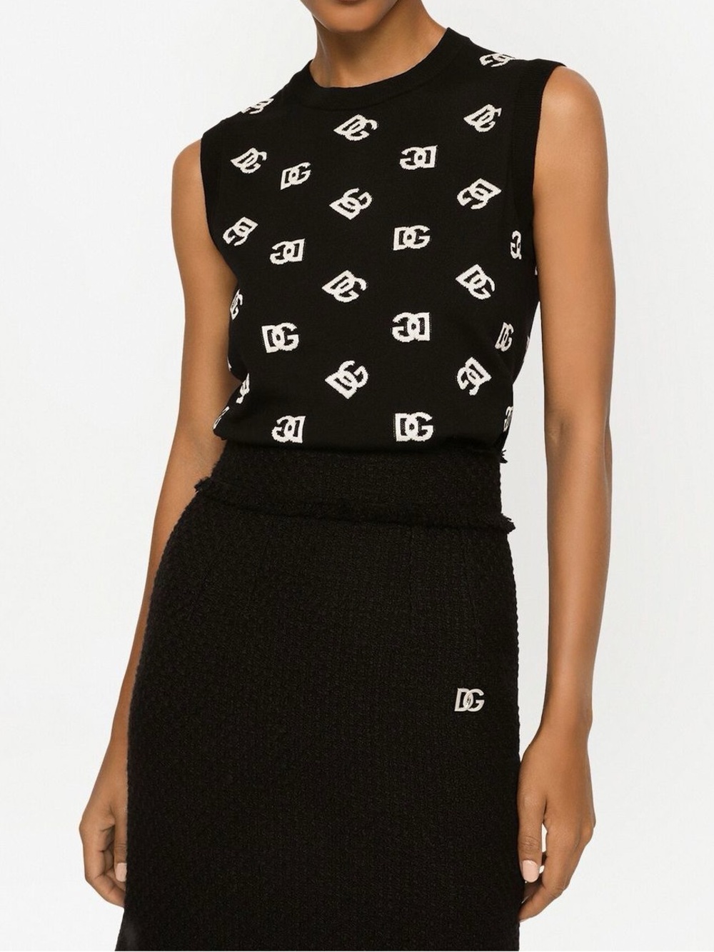 Dolce & Gabbana Black & White Top